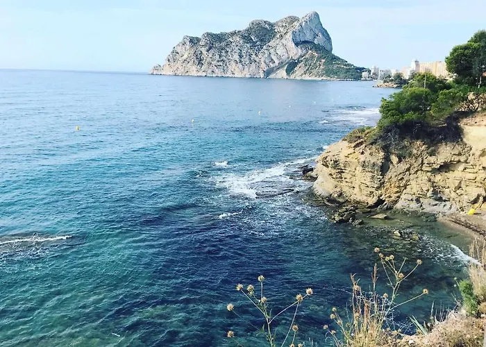 3f 1ª Linea De Playa Con Vistas Al Mar * Calpe