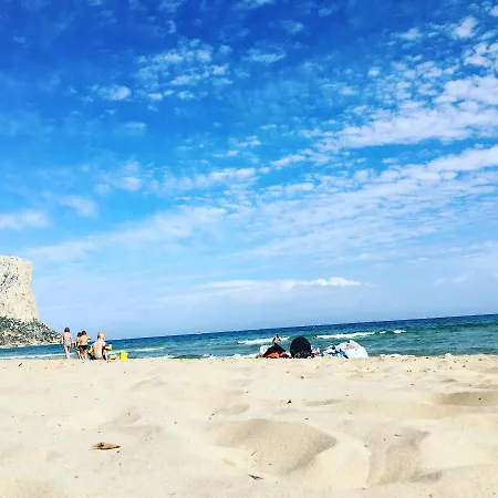דירה 3f 1ª Linea De Playa Con Vistas Al Mar קלפה
